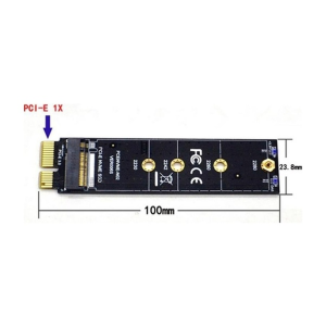 Alfais 4391 M.2 Nvme Ssd Ngff To Pcie 3.0 X1 Adaptör M Key Kart Çevirici Dönüştürücü - Görsel 5